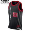 Camiseta Niños NBA Chicago Bulls Personalizadas 2023-24 Nike City Edition Negro Swingman